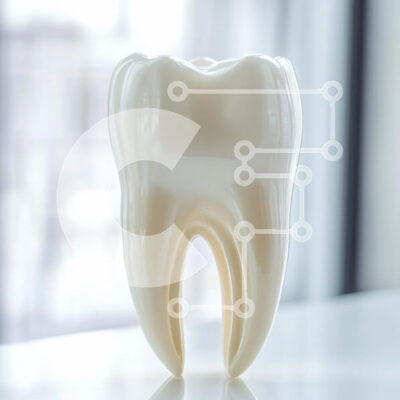 Intra Συλλεκτικό Ξύλινο Παζλ Plywood  4mm - Τυποποιημένο γλυπτό δοντιών Σε Ξύλινο Κουτί - Διαστάσεις: 10x10 cm – 25 κομμάτια - Image 1