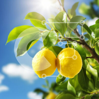 Intra Συλλεκτικό Ξύλινο Παζλ Plywood 4mm - Ώριμα λεμόνια μια ηλιόλουστη μέρα Σε Ξύλινο Κουτί - Διαστάσεις: 10x10 cm – 25 κομμάτια - Image 1