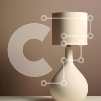 Intra Συλλεκτικό Ξύλινο Παζλ Plywood  4mm - Μινιμαλιστικό φωτιστικό σε λευκή επιφάνεια Σε Ξύλινο Κουτί - Διαστάσεις Puzzle: 10x10 cm – 25 κομμάτια - Image 1