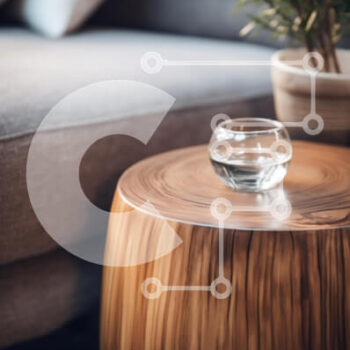 Intra Συλλεκτικό Ξύλινο Παζλ Plywood  4mm - Κομψό ξύλινο βοηθητικό τραπέζι με μπολ νερού Σε Ξύλινο Κουτί - Διαστάσεις Puzzle: 10x10 cm – 25 κομμάτια - Image 1
