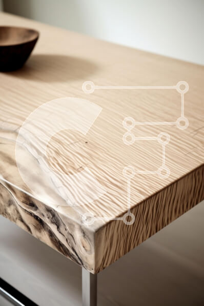 Intra Συλλεκτικό Ξύλινο Παζλ Plywood  4mm - Κομψό Ξύλινο Τραπέζι με Μπολ Σε Ξύλινο Κουτί - Διαστάσεις Puzzle: 10x10 cm – 25 κομμάτια