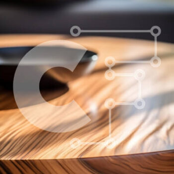 Intra Συλλεκτικό Ξύλινο Παζλ Plywood  4mm - Κομψό ξύλινο τραπέζι με μαύρο μπολ σε άνετο σαλόνι Σε Ξύλινο Κουτί - Διαστάσεις Puzzle: 10x10 cm – 25 κομμάτια - Image 1