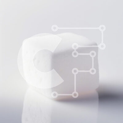 Intra Συλλεκτικό Ξύλινο Παζλ Plywood  4mm - Κύβος λευκής ζάχαρης σε ανακλαστική επιφάνεια Σε Ξύλινο Κουτί - Διαστάσεις: 10x10 cm – 25 κομμάτια - Image 1