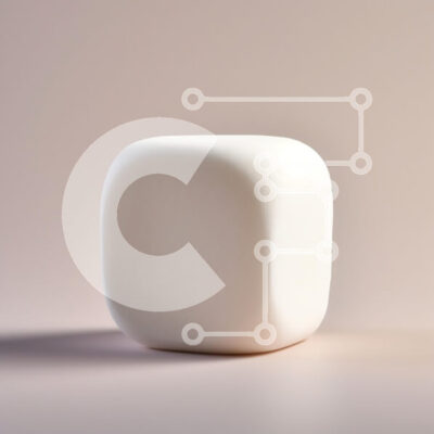 Intra Συλλεκτικό Ξύλινο Παζλ Plywood 4mm - Μινιμαλιστικός Λευκός Κύβος Σε Ξύλινο Κουτί - Διαστάσεις: 10x10 cm – 25 κομμάτια - Image 1