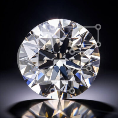 Intra Συλλεκτικό Ξύλινο Παζλ Plywood  4mm - Εκθαμβωτικό διαμάντι σε οβάλ κοπή Σε Ξύλινο Κουτί - Διαστάσεις: 10x10 cm – 25 κομμάτια - Image 1