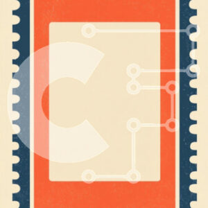 Intra Συλλεκτικό Ξύλινο Παζλ Plywood  4mm - Τυποποιημένο σχέδιο γραμματοσήμων Σε Ξύλινο Κουτί - Διαστάσεις Puzzle: 10x10 cm – 25 κομμάτια