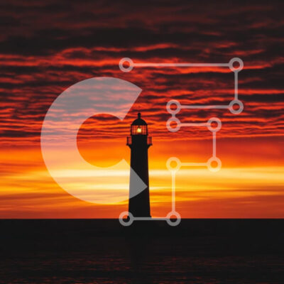 Intra Συλλεκτικό Ξύλινο Παζλ Plywood  4mm - Φάρος στο ηλιοβασίλεμα Σε Ξύλινο Κουτί - Διαστάσεις: 10x10 cm – 25 κομμάτια - Image 1