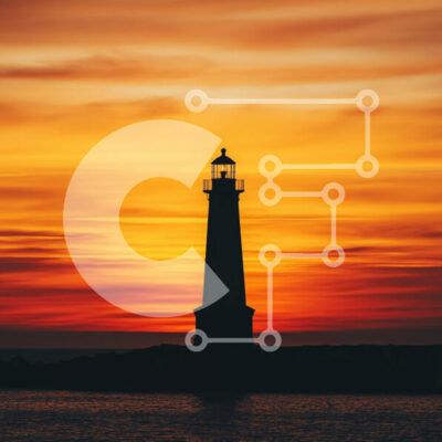 Intra Συλλεκτικό Ξύλινο Παζλ Plywood  4mm - Φάρος στο ηλιοβασίλεμα Σε Ξύλινο Κουτί - Διαστάσεις: 10x10 cm – 25 κομμάτια - Image 1