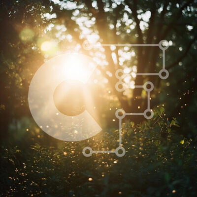 Intra Συλλεκτικό Ξύλινο Παζλ Plywood 4mm - Το φως του ήλιου που ρέει μέσα από ένα δάσος Σε Ξύλινο Κουτί - Διαστάσεις: 10x10 cm – 25 κομμάτια - Image 1