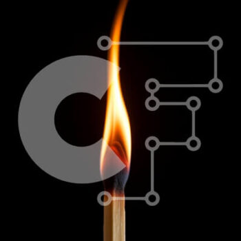 Intra Συλλεκτικό Ξύλινο Παζλ Plywood  4mm - Αναμμένο Σπίρτο με Φλόγα Σε Ξύλινο Κουτί - Διαστάσεις: 10x10 cm – 25 κομμάτια - Image 1