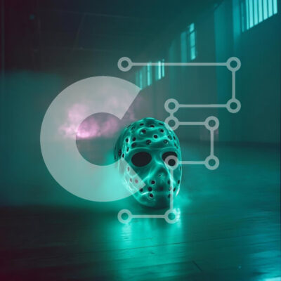 Intra Συλλεκτικό Ξύλινο Παζλ Plywood 4mm - Λαμπερή μάσκα σε μια ομιχλώδη ατμόσφαιρα Σε Ξύλινο Κουτί - Διαστάσεις Puzzle: 10x10 cm – 25 κομμάτια - Image 1