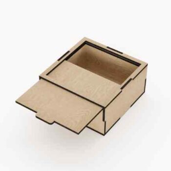 Intra Ξύλινο Κουτί “Natural Slide” είναι μια λιτό αλλά εξαιρετικά πρακτικό 11x31x13 cm Box20-00033 - Image 1