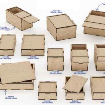 Intra Ξύλινο Κουτί “Natural Slide” είναι μια λιτό αλλά εξαιρετικά πρακτικό 11x31x13 cm Box20-00033 - Image 2