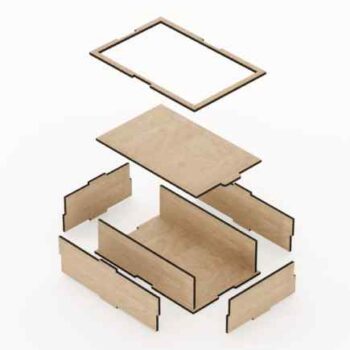 Intra Ξύλινο Κουτί “Natural Slide” είναι μια λιτό αλλά εξαιρετικά πρακτικό 11x31x13 cm Box20-00033 - Image 5