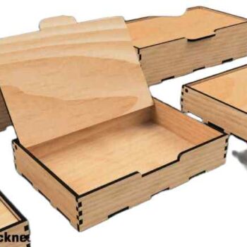 Intra Wooden Laser-Cut Storage Box – Ξύλινο Κουτί Αποθήκευσης με Καπάκι 13x13x14 cm Box30-00509 - Image 1