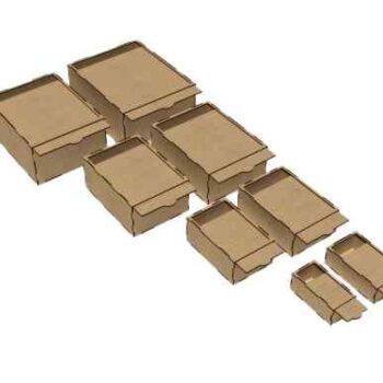 Intra Exotic Ξύλινο Κουτί Οργάνωσης με Συρόμενο Καπάκι και 4 Διαμερίσματα – Πολλαπλές Αποχρώσεις   21x22x5 cm Box07-00662 - Image 1