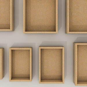 Intra απο ξύλο plywood 3mm-4mm πάχος 1/4 ιντσών Box Δίασταση 30x20 cm INTRAFABR-60993290 - Image 3