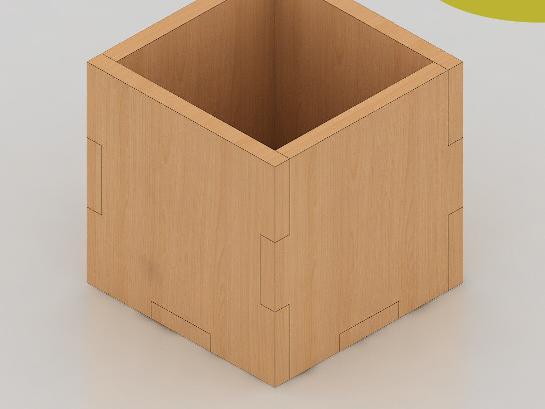 Intra απο ξύλο plywood 3mm-4mm πάχος  Box 1/4 ίντσας Material 267 Δίασταση 30x20 cm INTRAFABR-53992224 - Image 3