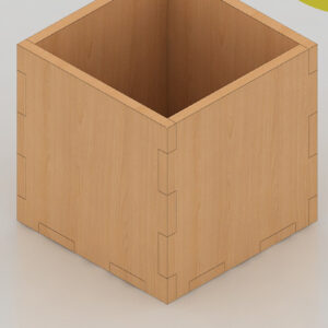 Intra απο ξύλο plywood 3mm-4mm πάχος  Box 1/4 ίντσας Material 267 Δίασταση 30x20 cm INTRAFABR-53992224 - Image 4