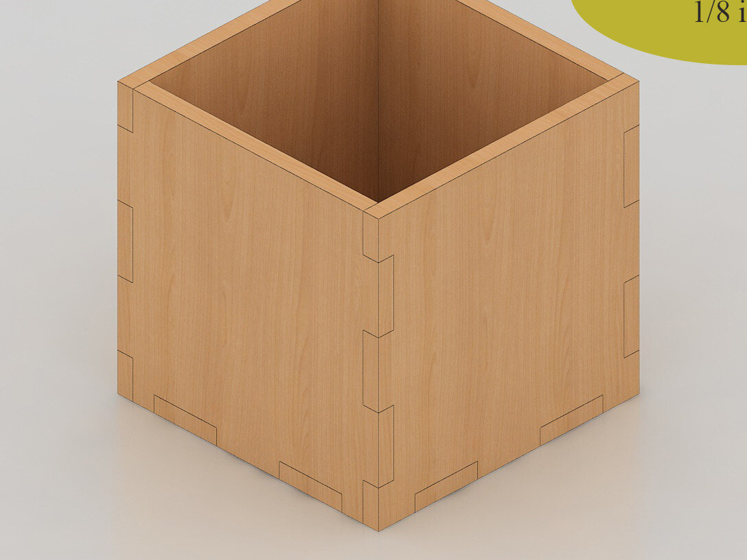 Intra απο ξύλο plywood 3mm-4mm πάχος κοπής κουτιού υλικού 1/8 ίντσας 268 Δίασταση 30x20 cm INTRAFABR-53992084 - Image 2