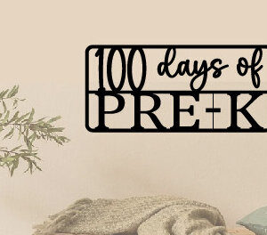 Intra απο ξύλο plywood 3mm-4mm πάχος Days of Pre-k  Δίασταση 40x40 cm INTRAFABR-88459607