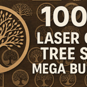 Intra απο ξύλο plywood 3mm-4mm πάχος 100+ Tree Mega Δίασταση 8x8 cm INTRAFABR-125103109