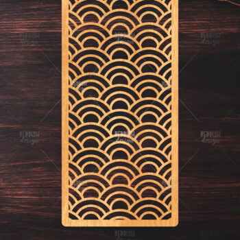 Intra απο ξύλο plywood 3mm-4mm πάχος 12 Πάνελ κοπής ιαπωνικών κυμάτων με λέιζερ Δίασταση 15x15 cm INTRAFABR-118744840 - Image 8