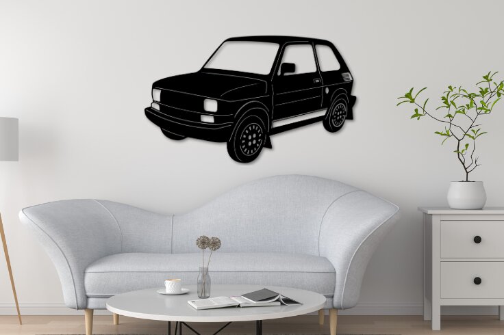 Intra απο ξύλο plywood 3mm-4mm πάχος Μοντέλο αυτοκινήτου 126p Δίασταση 15x15 cm INTRAFABR-109662034