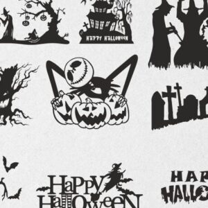 Intra απο ξύλο plywood 3mm-4mm πάχος HALLOWEEN 145 τμχ Δίασταση 15x15 cm INTRAFABR-39111568 - Image 3