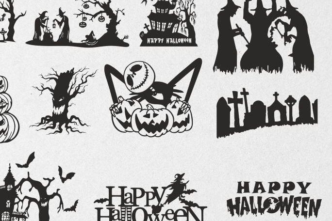 Intra απο ξύλο plywood 3mm-4mm πάχος HALLOWEEN 145 τμχ Δίασταση 15x15 cm INTRAFABR-39111568 - Image 3