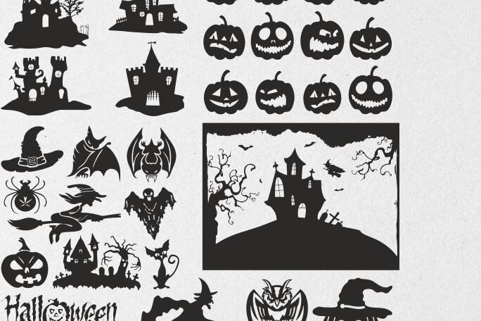 Intra απο ξύλο plywood 3mm-4mm πάχος HALLOWEEN 145 τμχ Δίασταση 15x15 cm INTRAFABR-39111568 - Image 5