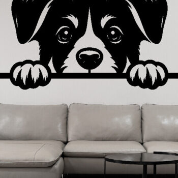 Intra απο ξύλο plywood 3mm-4mm πάχος 15-PEEKING DOG Cut  Δίασταση 40x40 cm INTRAFABR-97176390 - Image 5