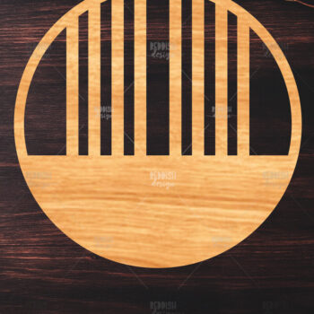 Intra απο ξύλο plywood 3mm-4mm πάχος 16 Στρογγυλή πινακίδα Δίασταση 30x20 cm INTRAFABR-121885986 - Image 7