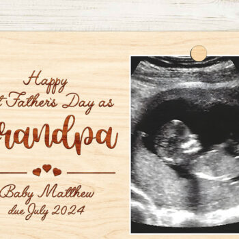 Intra απο ξύλο plywood 3mm-4mm πάχος 1η Ημέρα του Πατέρα ως παππούς File Δίασταση 20x30 cm INTRAFABR-97022750 - Image 3