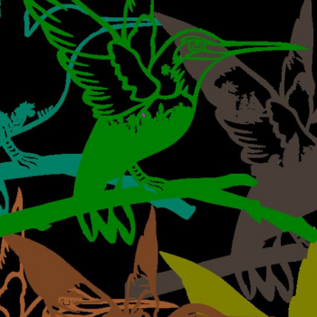 Intra απο ξύλο plywood 3mm-4mm πάχος Χριστουγεννιάτικο Στολίδι 2 Ξύλινα Ζώα Δίασταση 8x8 cm INTRAFABR-51489080 - Image 8