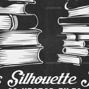 Intra απο ξύλο plywood 3mm-4mm πάχος 20 Βιβλία , Books Silhouettes Δίασταση 40x40 cm INTRAFABR-102556332 - Image 1