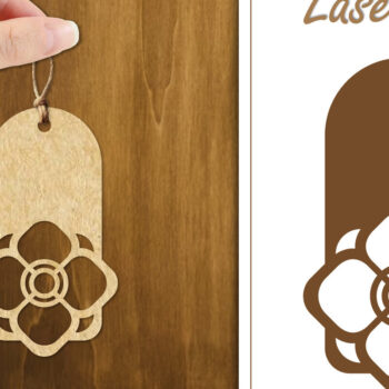 Intra απο ξύλο plywood 3mm-4mm πάχος 20 Ετικέτες δώρου σχεδιασμού λουλουδιών Δίασταση 30x20 cm INTRAFABR-123883419 - Image 11