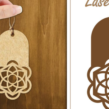 Intra απο ξύλο plywood 3mm-4mm πάχος 20 Ετικέτες δώρου σχεδιασμού λουλουδιών Δίασταση 30x20 cm INTRAFABR-123884029 - Image 17