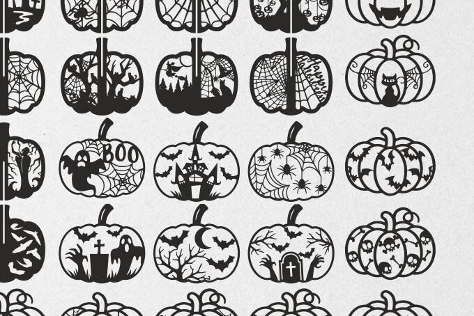 Intra απο ξύλο plywood 3mm-4mm πάχος 290 τμχ Δέσμη HALLOWEEN Δίασταση 15x15 cm INTRAFABR-38057621 - Image 4