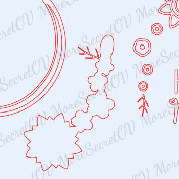 Intra απο ξύλο plywood 3mm-4mm πάχος 3D Happy Mother`s Day Sing with Flowers Δίασταση 15x15 cm INTRAFABR-30044703 - Image 4