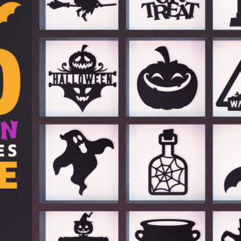 Intra απο ξύλο plywood 3mm-4mm πάχος αποκοπής αρχείων 300 Halloween Δίασταση 30x30 cm INTRAFABR-15281217 - Image 1