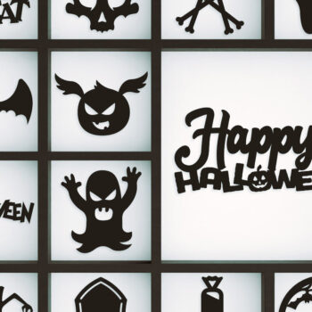 Intra απο ξύλο plywood 3mm-4mm πάχος αποκοπής αρχείων 300 Halloween Δίασταση 30x30 cm INTRAFABR-15281217 - Image 9