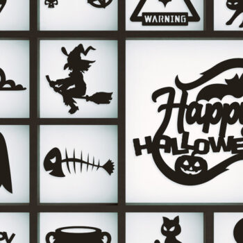 Intra απο ξύλο plywood 3mm-4mm πάχος αποκοπής αρχείων 300 Halloween Δίασταση 30x30 cm INTRAFABR-15281217 - Image 11