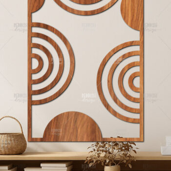 Intra απο ξύλο plywood 3mm-4mm πάχος κοπής με λέιζερ τοίχου 35 MCentury Δίασταση 40x40 cm INTRAFABR-121509865 - Image 14