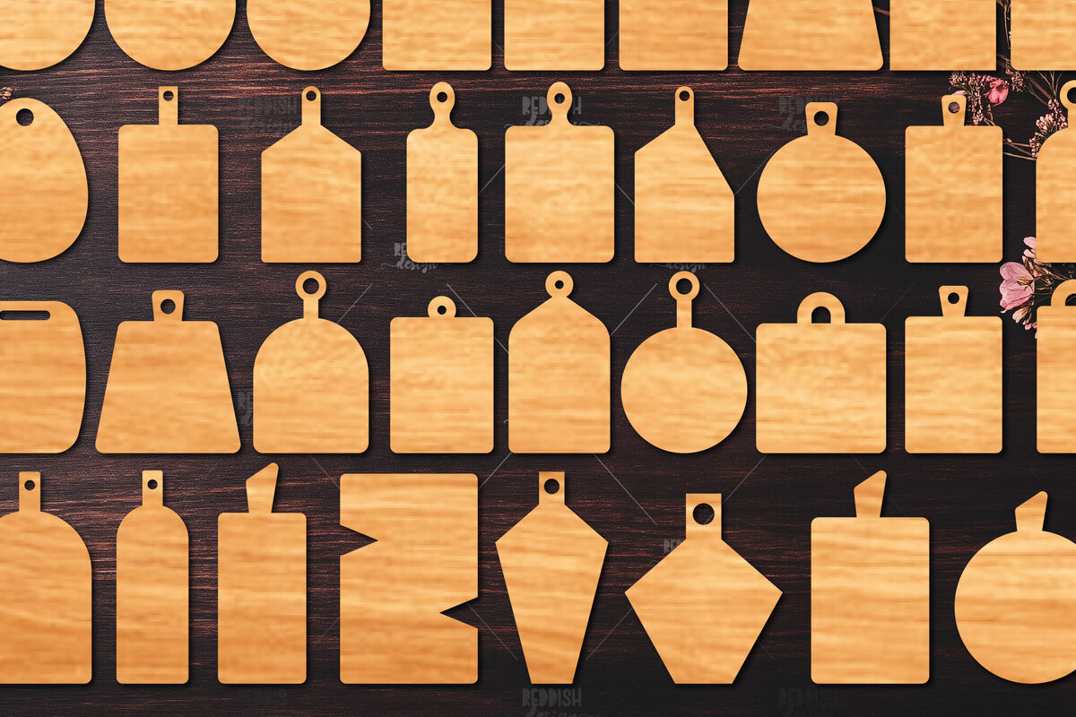 Intra απο ξύλο plywood 3mm-4mm πάχος 35 Ξύλινες σανίδες κοπής για Δίασταση 15x15 cm INTRAFABR-124527987 - Image 2