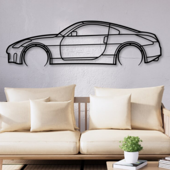 Intra απο ξύλο plywood 3mm-4mm πάχος 350z, Car Silhouette Δίασταση 15x15 cm INTRAFABR-109684890 - Image 1