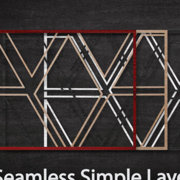 Intra απο ξύλο plywood 3mm-4mm πάχος 3D αφηρημένη διακόσμηση τοίχων πολυεπίπεδη Δίασταση 15x15 cm INTRAFABR-25161518 - Image 3