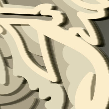 Intra απο ξύλο plywood 3mm-4mm πάχος 3d Angel Multilayer / Δίασταση 30x20 cm INTRAFABR-71040634 - Image 6