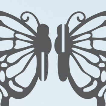 Intra απο ξύλο plywood 3mm-4mm πάχος 3D Butterfly Cut  Δίασταση 30x20 cm INTRAFABR-96651066 - Image 5