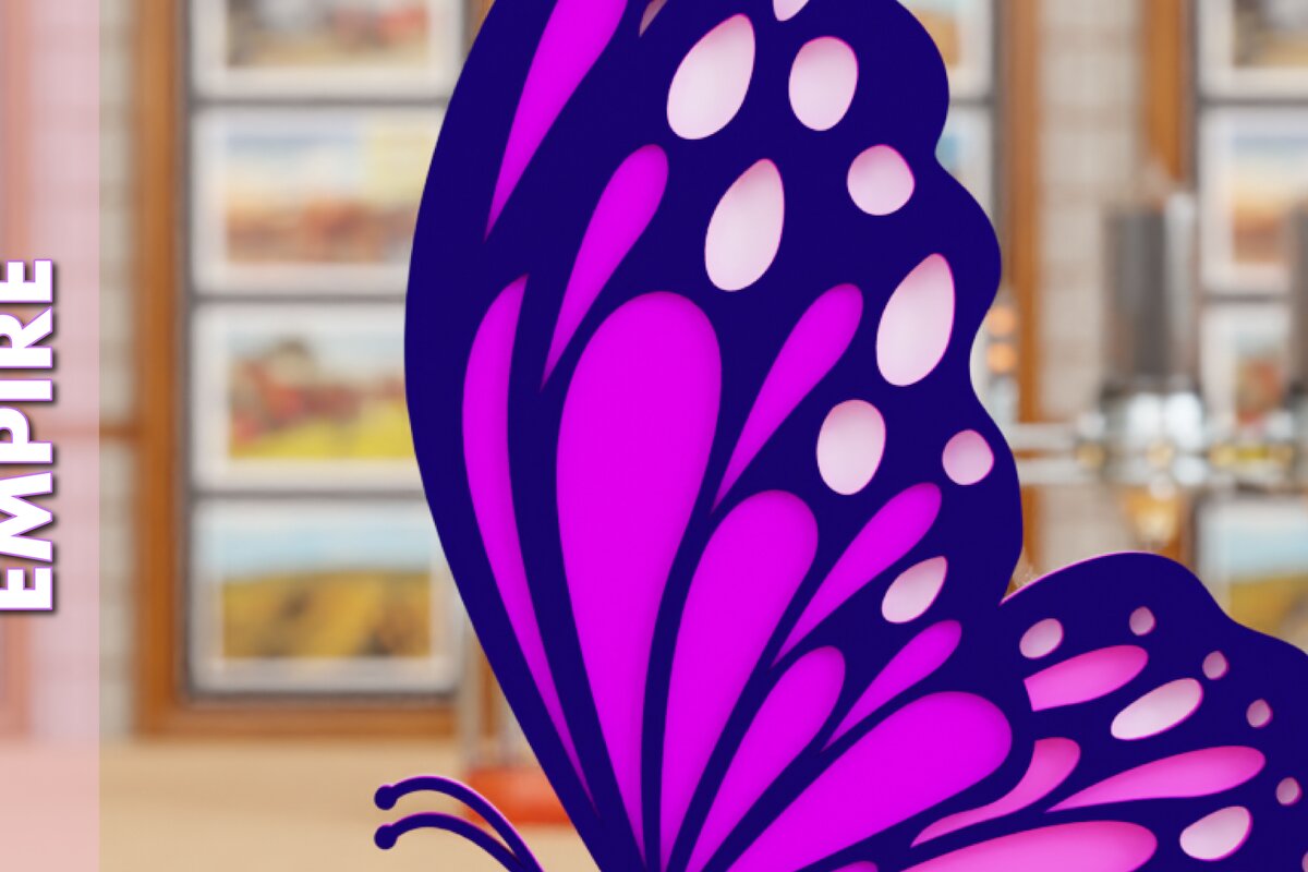 Intra απο ξύλο plywood 3mm-4mm πάχος 3D Butterfly Paper Cut Δίασταση 1200x1200 cm INTRAFABR-95217678